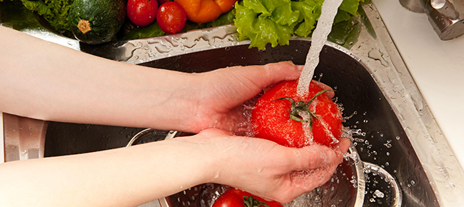 Como higienizar corretamente os alimentos?